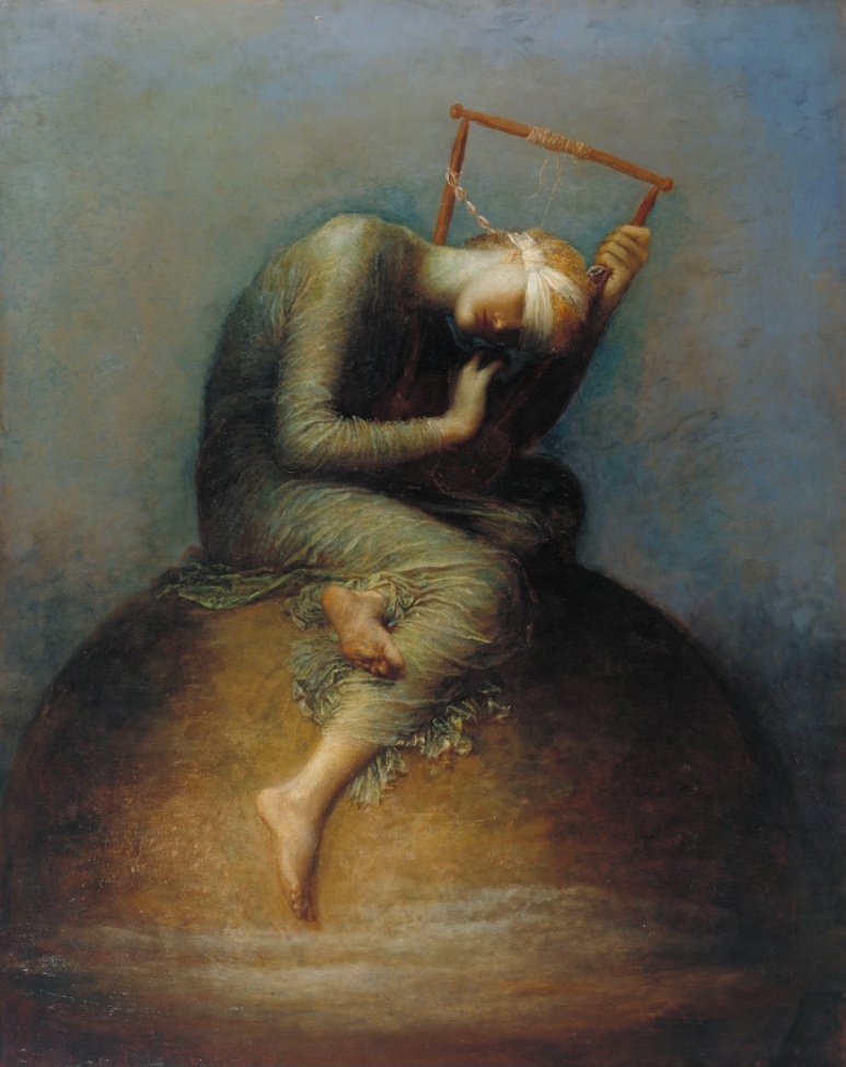 G•F•瓦茨,《希望》,1886